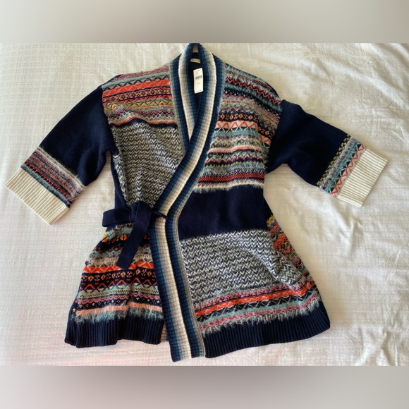 Anthropologie Sleeping On Snow Kimono Cardigan - Picture 15 of 16
